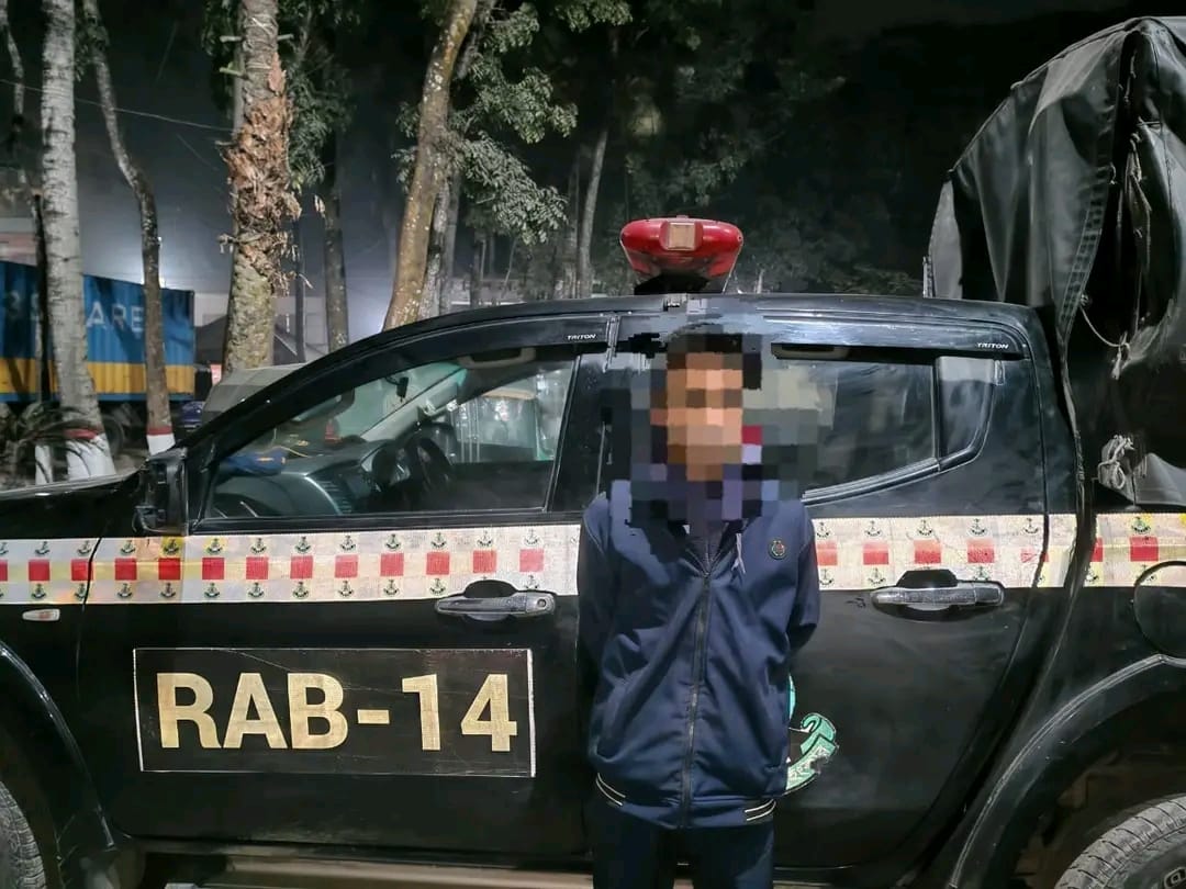 ময়মনসিংহ র‍্যাব-১৪কর্তৃক অপহরণকারী গ্রেফতার ও ভিকটিম উদ্ধার 