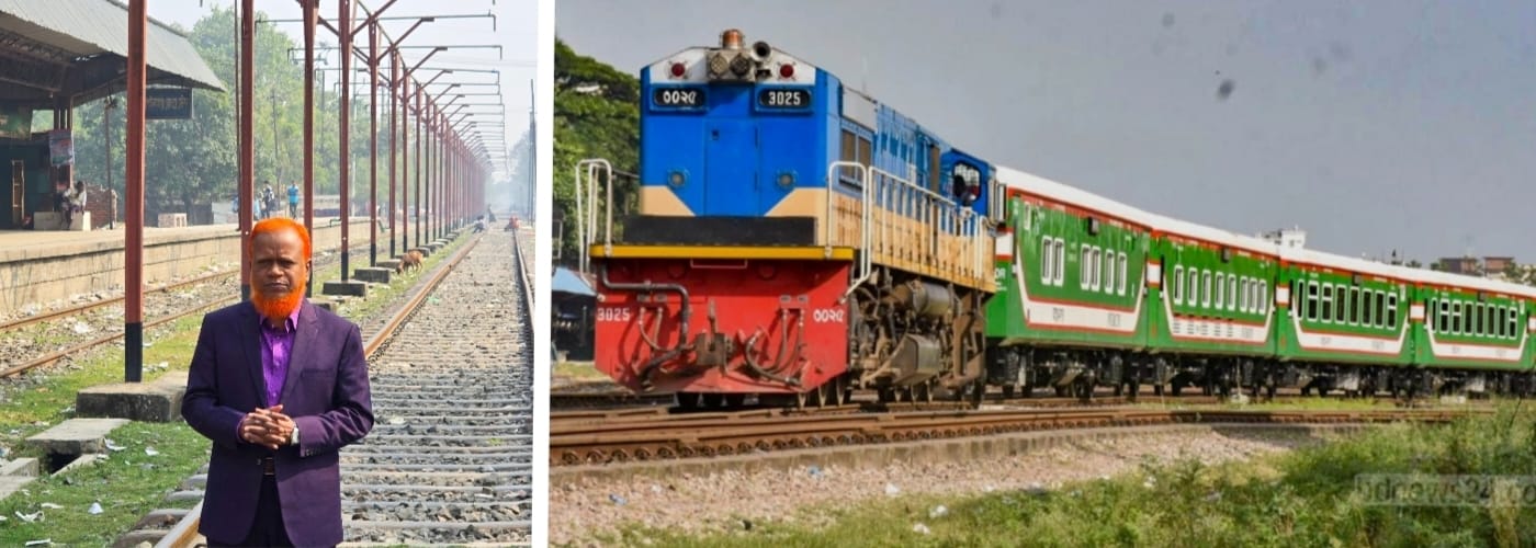 চাঁপাইনবাবগঞ্জ-ঢাকা আন্তঃনগর ট্রেনে সংখ্যা বৃদ্ধি করব-নূরুল ইসলাম বুলবুল