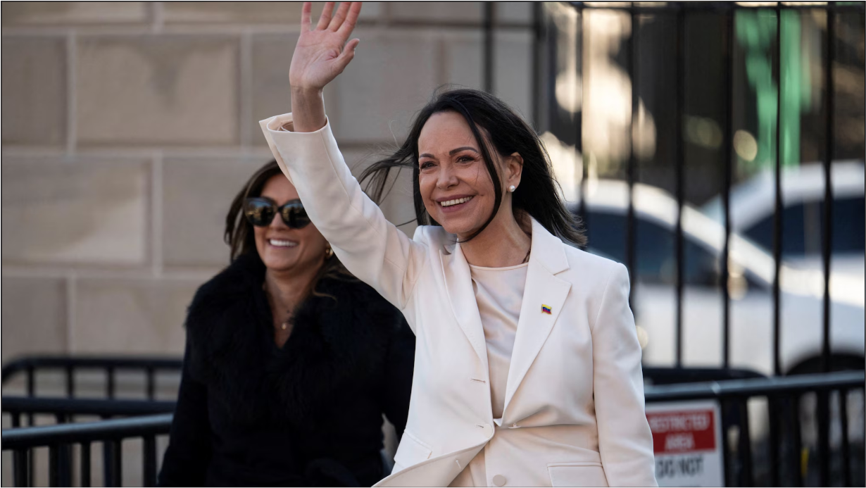 সময় এলে ভেনেজুয়েলার প্রথম নারী প্রেসিডেন্ট হবো: মাচাদো