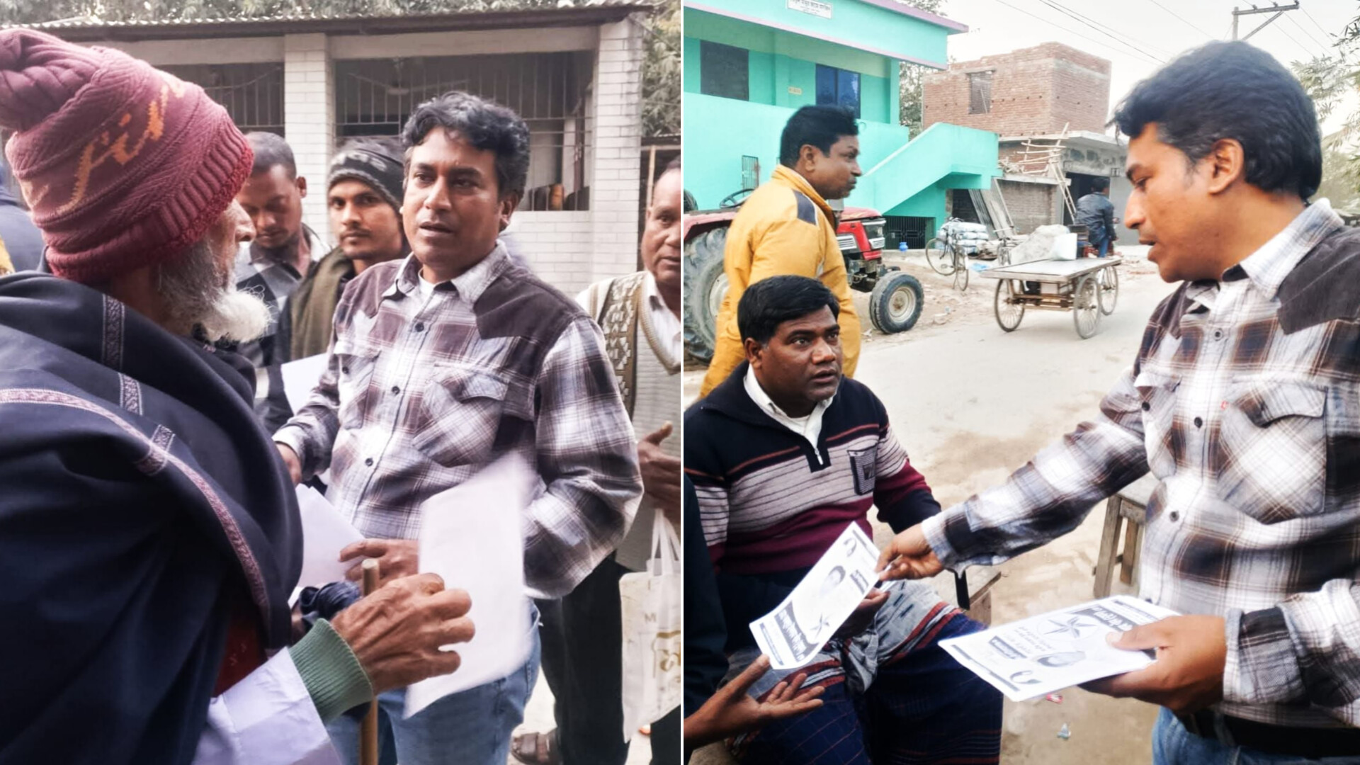 সুন্দরপুর ইউনিয়নে জেএসডি প্রার্থী সুমনের গণসংযোগ